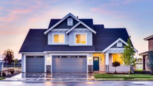 Personal safety at home with exterior security lighting