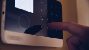 Security cameras supporting personal safety at home