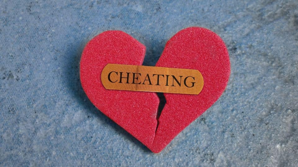 infidelity leads to broken heart