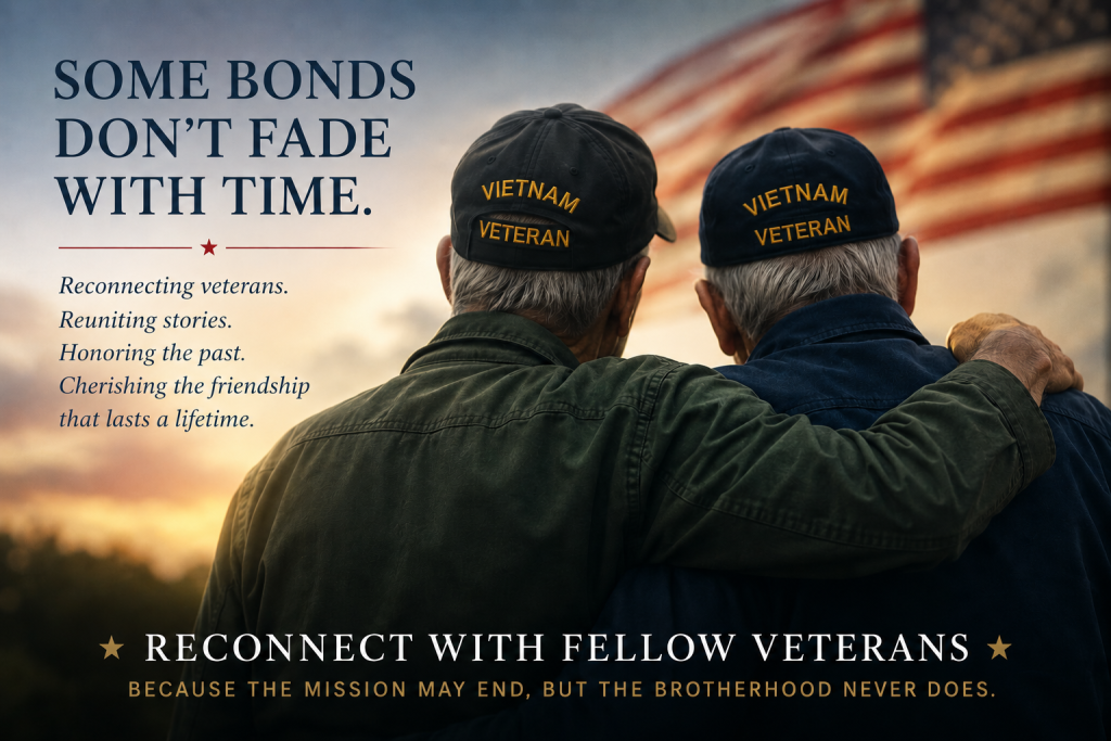 reconnect with fellow veterans
